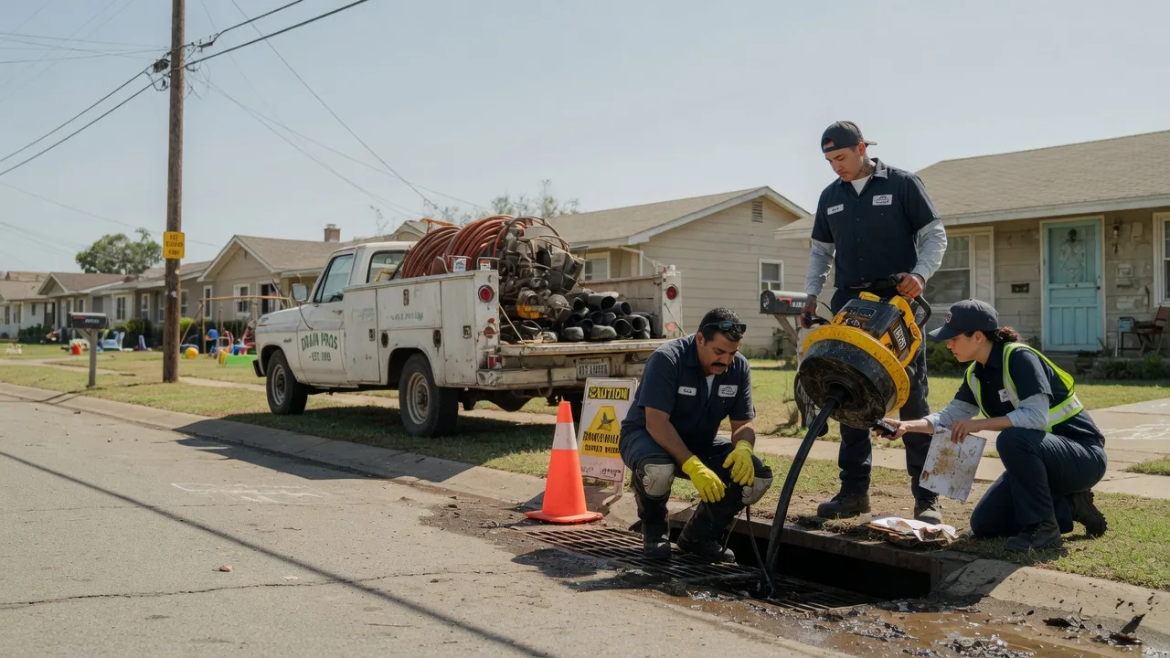 Drain Cleaning in Gracemont, OK near me